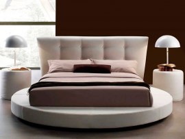 Круглая кровать SleepArt Магнолия