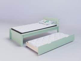 Кровать - татами из массива дерева Vita Mia Minka ( Минка ) с выкатным спальным местом