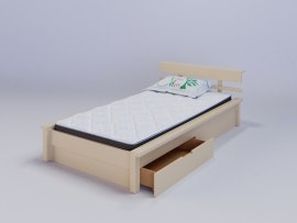 Кровать - татами из массива дерева Vita Mia Minka ( Минка ) с ящиками