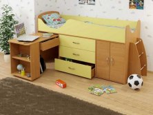 Кровать чердак Карлсон Мини 8 ( для дошкольников )