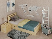 Кровать из массива дерева Vita Mia Lampone ( Лампоне )