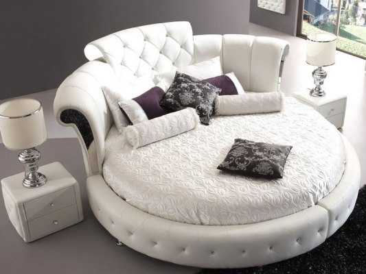 Круглая кровать SleepArt Баронте 1
