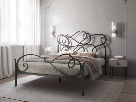 Металлическая кровать Альба 1 2