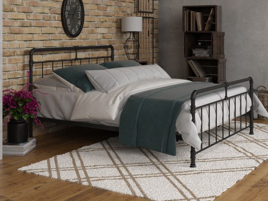 Кровать двухспальная металлическая Авила 2
