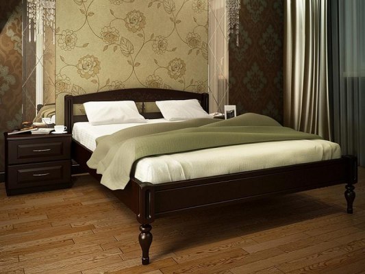 Кровать DreamLine Флоренция 1 ( массив бука или ясеня ) 1
