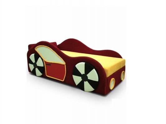 Детский диван - кровать М-Стиль Машинка 2