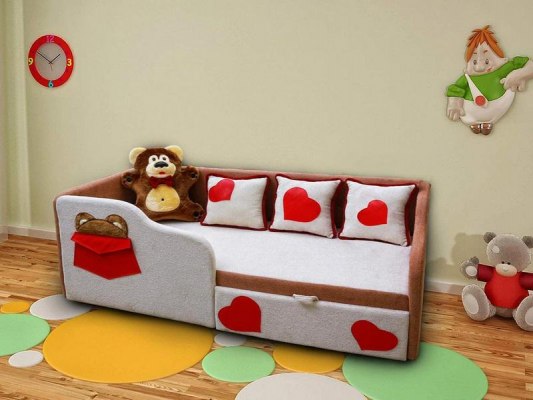 Детский диван - кровать М-Стиль Тед 1