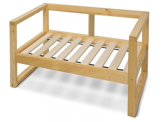 Диван кровать лофт деревянная Vita Mia Vento ( Венто ) 3