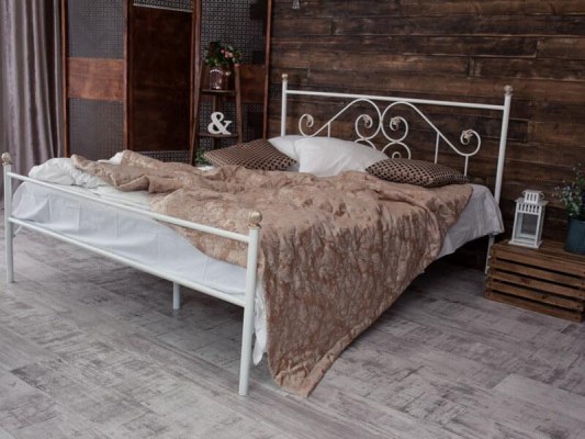 Кованая кровать Francesco Rossi Камелия ( с одной спинкой ) 1