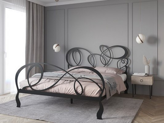 Металлическая кровать Бинаско 1 2