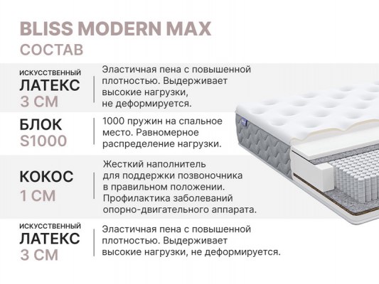 Матрас Димакс Bliss Modern max 5