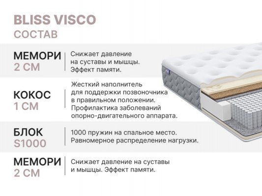 Матрас Димакс Bliss Visco 5 Матрас Димакс Bliss Visco 5