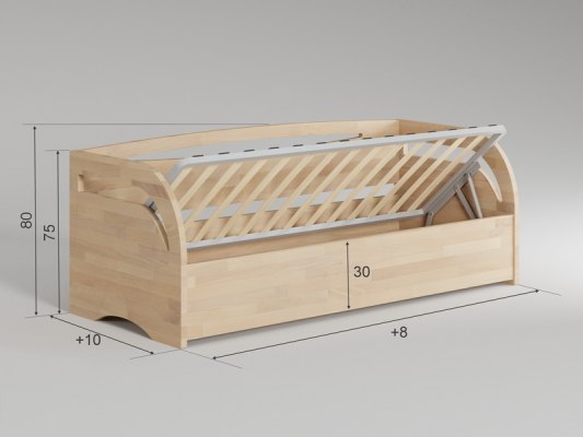 Диван кровать из массива дерева Vita Mia Bonny ( Бонни ) 16