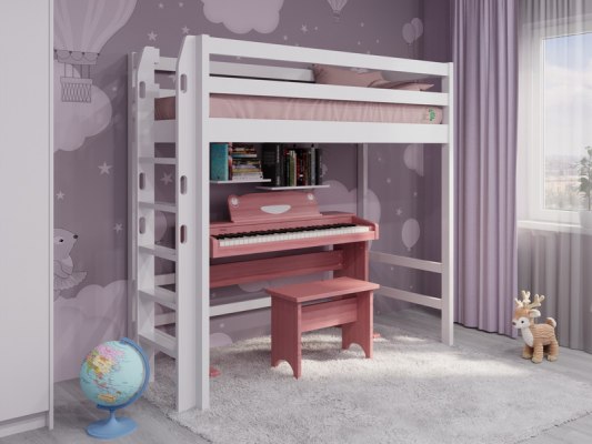 Кровать-чердак из массива дерева Vita Mia Bravo ( Браво ) 1