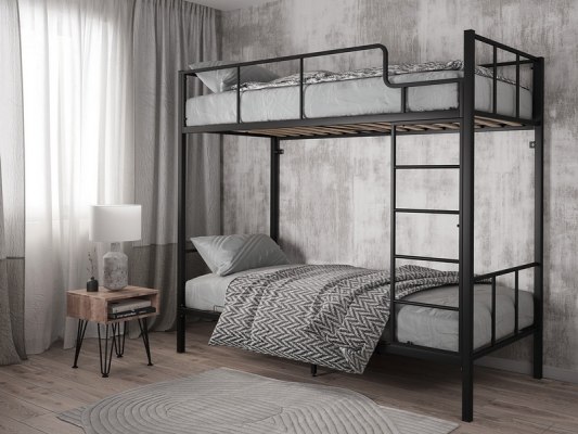 Кровать двухъярусная металлическая Дебора 1 2