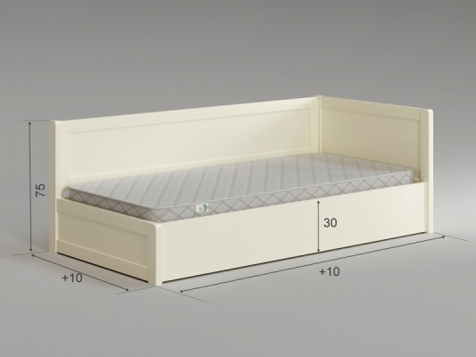 Кровать деревянная Vita Mia Domenica ( Доменика ) с подъёмным механизмом 4