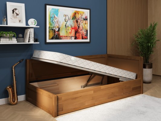 Кровать деревянная Vita Mia Domenica ( Доменика ) с подъёмным механизмом 3