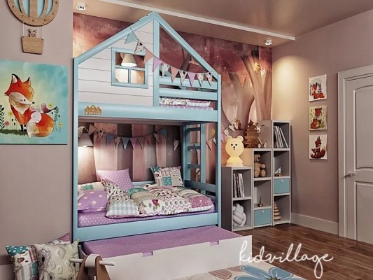 Кровать KidVillage Финляндия-5 2