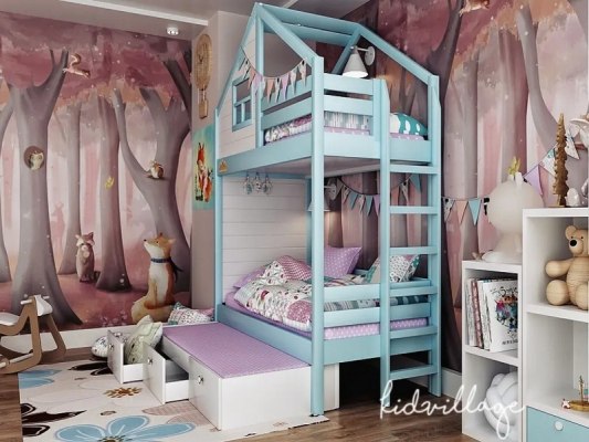 Кровать KidVillage Финляндия-5 3 Кровать KidVillage Финляндия-5 3