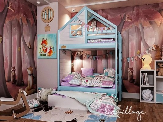 Кровать KidVillage Финляндия-5 1 Кровать KidVillage Финляндия-5 1