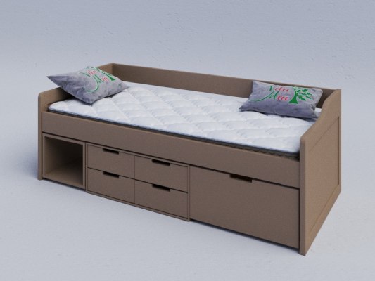 Детская деревянная кровать-софа Vita Mia Flora ( Флора ) 3