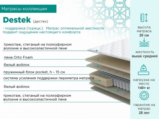 Матрас Halal Destek 1