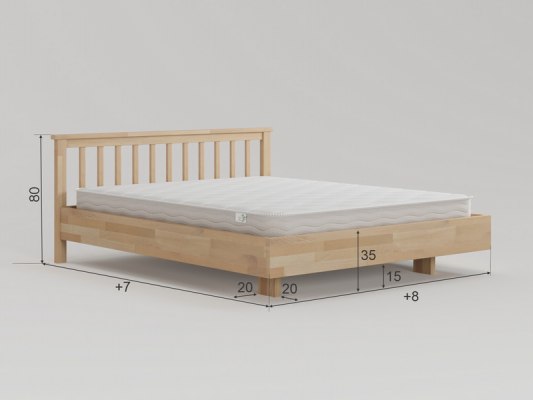 Кровать из массива дерева Vita Mia Helen Fly ( Хелен Парящая ) 3