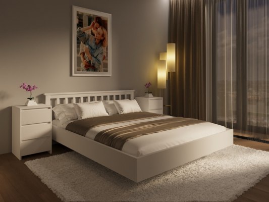 Кровать из массива дерева Vita Mia Helen Fly ( Хелен Парящая ) 5