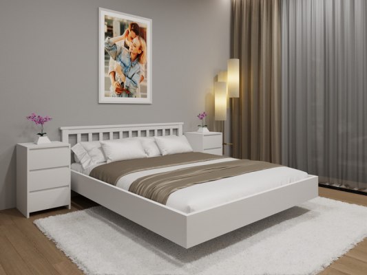 Кровать из массива дерева Vita Mia Helen Fly ( Хелен Парящая ) 1