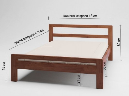 Кровать деревянная Vita Mia Kalinka ( Калинка ) - Фото 7
