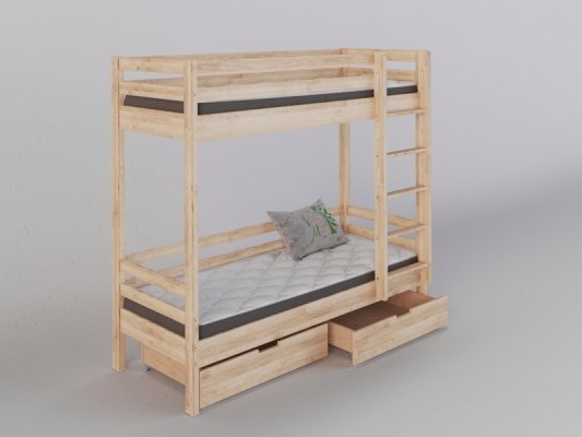 Двухъярусная деревянная кровать Vita Mia Корсар -2 4