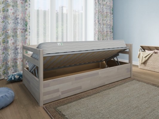 Кровать софа из массива дерева Vita Mia Korsar ( Корсар ) с подъёмным механизмом 4