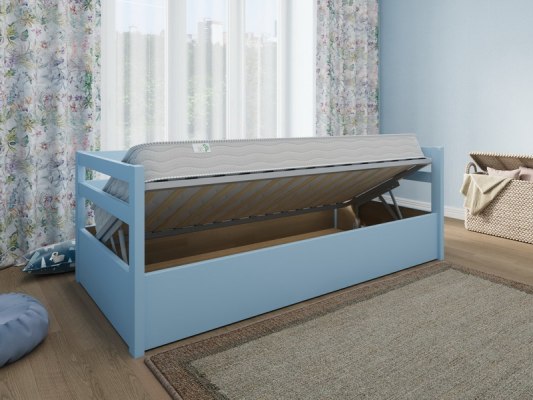 Кровать софа из массива дерева Vita Mia Korsar ( Корсар ) с подъёмным механизмом 2