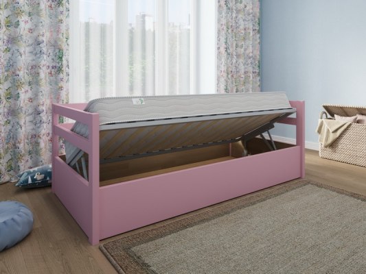 Кровать софа из массива дерева Vita Mia Korsar ( Корсар ) с подъёмным механизмом 10