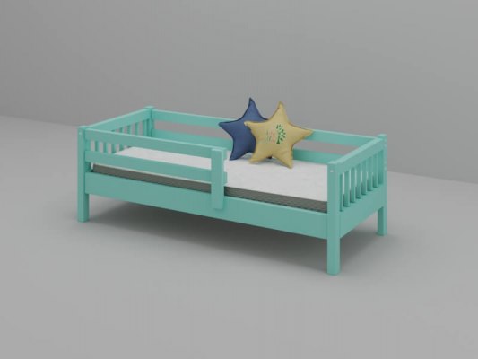 Кровать детская Vita Mia Крош (эмаль) 1