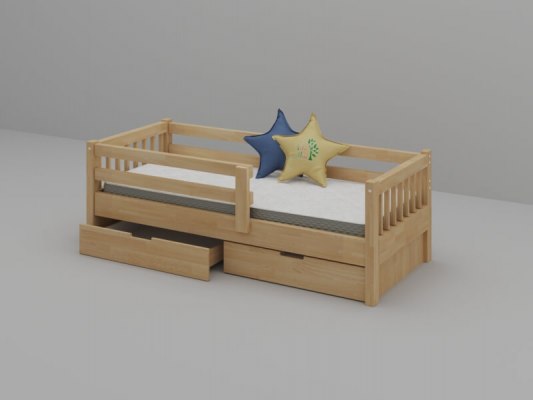 Кровать детская Vita Mia Крош с ящиками