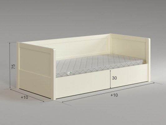 Кровать с ПМ из массива дерева Vita Mia Лидия 3