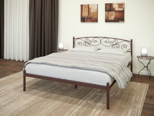 Металлическая кровать Лилия 3