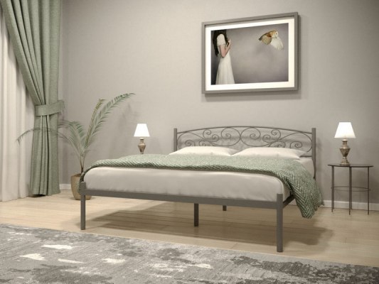 Металлическая кровать Лилия 5