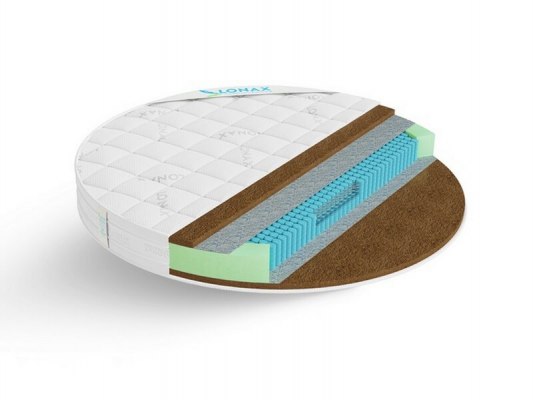 Матрас Lonax Round Cocos S1000 1 Матрас Lonax Round Cocos S1000 1