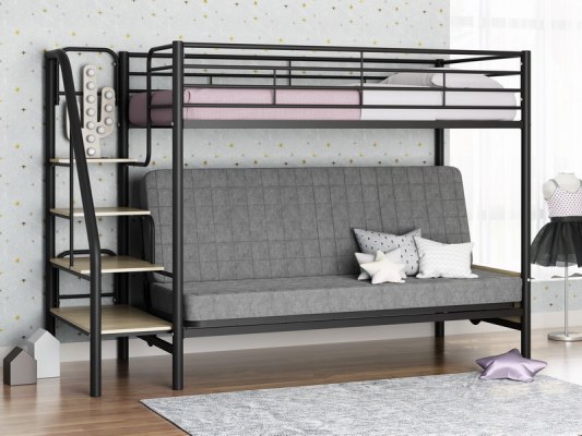Кровать двухъярусная с диваном Мадлен - 3 2