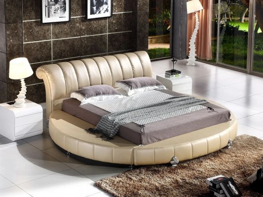 Круглая кровать SleepArt Меларен 1