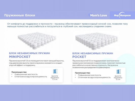 Детский матрас Baby 3