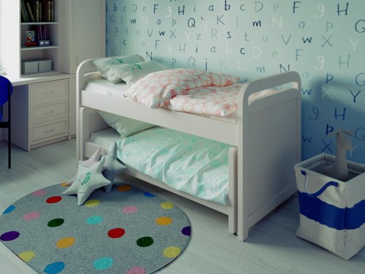 Детская выдвижная кровать Vita Mia Мурзилка 2