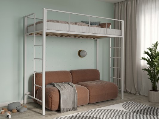 Металлическая кровать-чердак Хельга 1 2