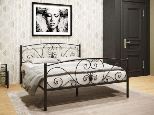 Металлическая кровать Нимфея 1