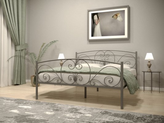 Металлическая кровать Нимфея 5