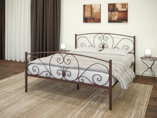 Металлическая кровать Нимфея 4