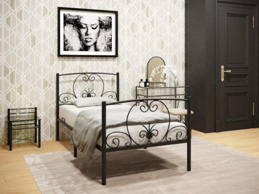 Металлическая кровать Нимфея 3