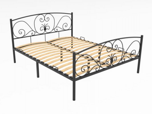 Металлическая кровать Нимфея 6